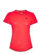 Q Speed Jacquard Short Sleeve New Balance Red