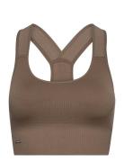 High Support Ribbed Bra Aim´n Brown