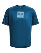 Ua Tech Prt Fill Ss Under Armour Blue