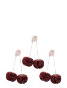 Cherry Ornaments Broste Copenhagen Red