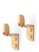 Tabula Wall Hooks Brass ChiCura Gold