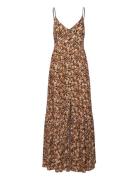 Sea Of Dreams Maxi Dress Rip Curl Brown