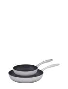 Frying Pan Set C3+ 5-Ply Culimat Silver