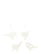 Alba Bird Ornament Broste Copenhagen White