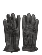 Jacmontana Leather Gloves Noos Jack & J S Black