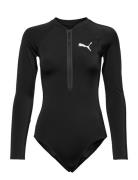 Puma Swim Women Long Sleeve Surf Suit 1P Puma Swim Black