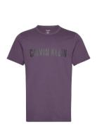 S/S Crew Neck Calvin Klein Purple