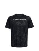 Ua Tech Abc Camo Ss Under Armour Black