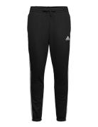 Essentials French Terry Tapered 3-Stripes Joggers Adidas Sportswear Bl...