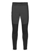 Fløyen Outdoor Tights Men Solid Charcoal/Green Oasis Xxl Bergans Black