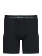 M Anatomica Long Boxers Icebreaker Black