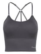 Grey Power Seamless Top Famme Grey