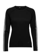 W Lifa Active Stripe Crew Helly Hansen Black