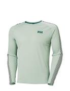 Lifa Active Stripe Crew Helly Hansen Green