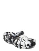 Classic Marbled Clog Crocs Black