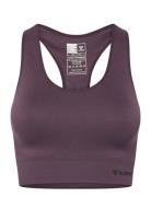 Hmltif Seamless Sports Top Hummel Purple