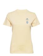 Sweden 21/22 Travel Tee W Adidas Performance Cream