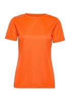 Women Core Functional T-Shirt S/S Newline Orange