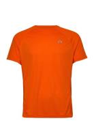 Men Core Running T-Shirt S/S Newline Orange