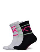 Tennis Sock 3Pk Kari Traa Patterned