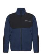 Halo Blocked Zip Fleece HALO Blue