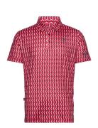 Monterey Golf Polo Lexton Links Red