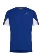 Club 22 Tech T-Shirt Men Head Blue