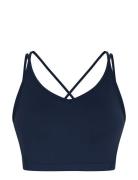 Sports Bra W./Slim Straps ZEBDIA Navy