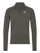 Nwlpace Half Zip Newline Grey