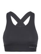 Core Training Bra Padded W Craft Black