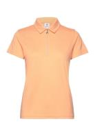 Peoria Ss Polo Shirt Daily Sports Orange