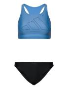 Big Bars Bikini Adidas Performance Blue