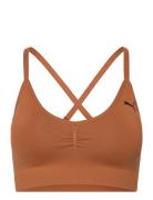 Move Shapeluxe Seamless Bra PUMA Brown