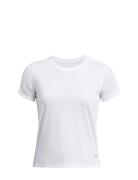 Ua Launch Shortsleeve Under Armour White