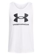 Ua Sportstyle Logo Tank Under Armour White