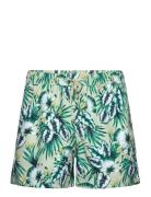 Borg Print Swim Shorts Björn Borg Green