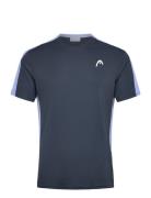 Slice T-Shirt Men Head Navy