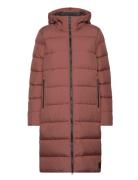 Frozen Palace Coat W Jack Wolfskin Burgundy