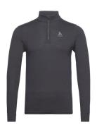 Odlo Bl Top Turtle Neck L/S Half Zip Merino 200 Odlo Black