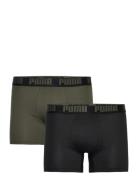 Puma Men Everyday Basic Boxer 2P PUMA Patterned