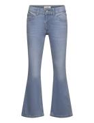 Trousers Denim Flare Freja Lindex Blue