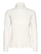 W Lucy Ls Mockneck PUMA Golf Cream