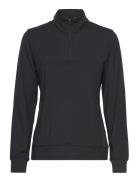 W Cloudspun Isla 1/4 Zip PUMA Golf Black