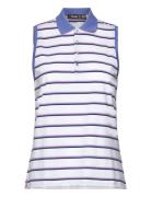 Tailored Fit Sleeveless Polo Shirt Ralph Lauren Golf White