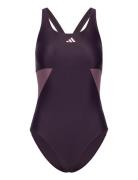 Colorblock C-Back Swimsuit Adidas Performance Purple