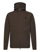 D4T Cold.rdy Full-Zip Hoodie Adidas Performance Brown