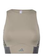 Hyperglam Training Tank Top Adidas Performance Beige