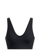 Ua Meridian Rib Bralette Under Armour Black