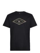 Qs Diamond Logo Ss Quiksilver Black