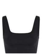 Tipped Tommy Bra, Square-Neck Girlfriend Collective Black